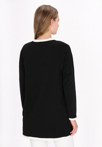 DreiMaster Maritim Knit cardigan in Black