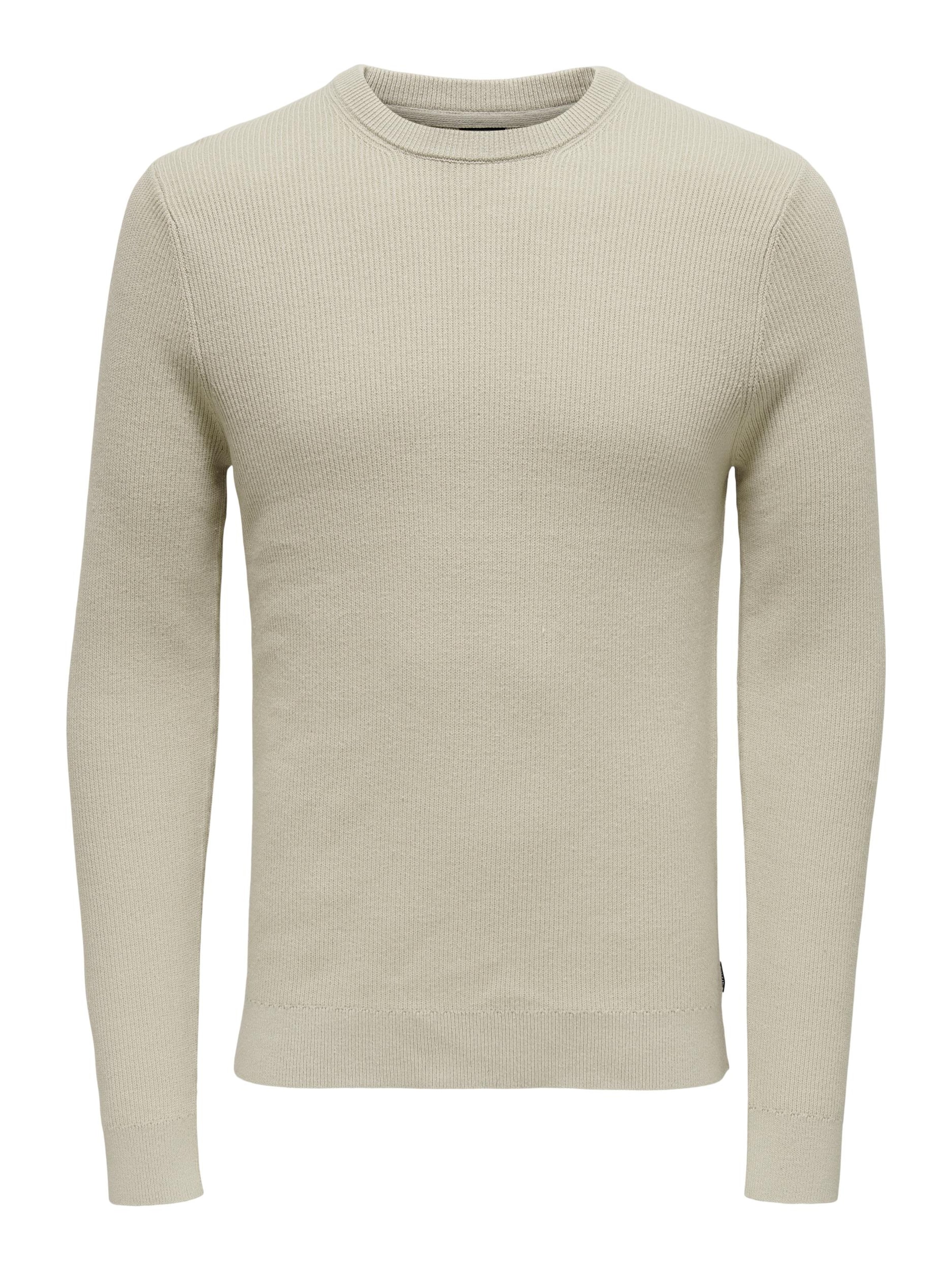 Pull-over 'Phill' Only & Sons en gris : devant