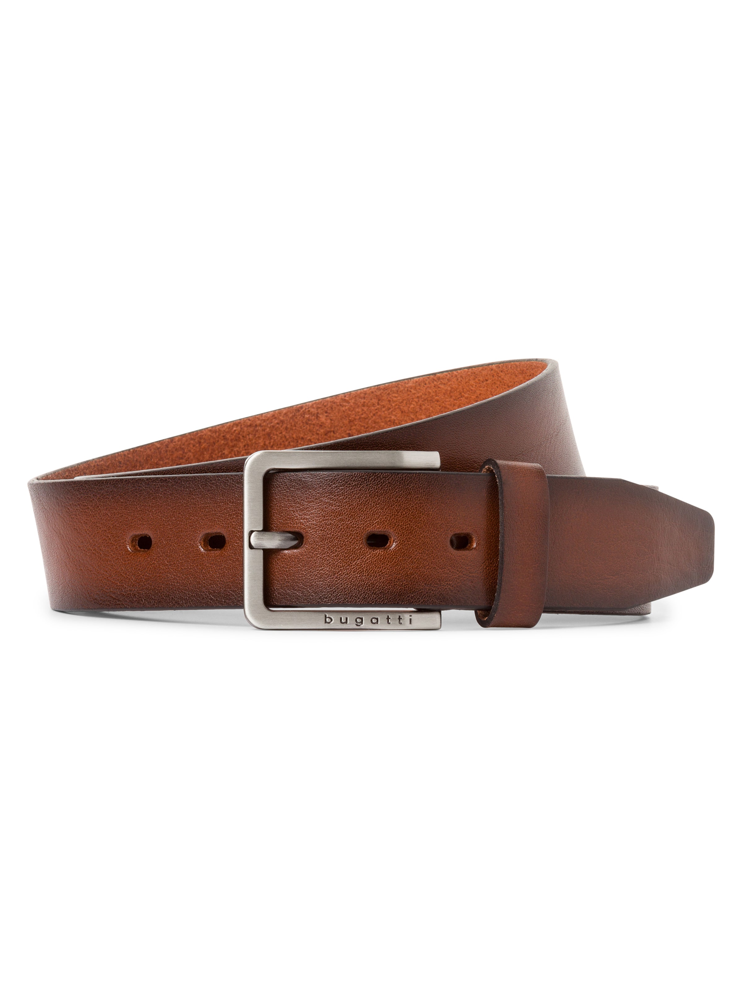 bugatti Belt in Brown: front