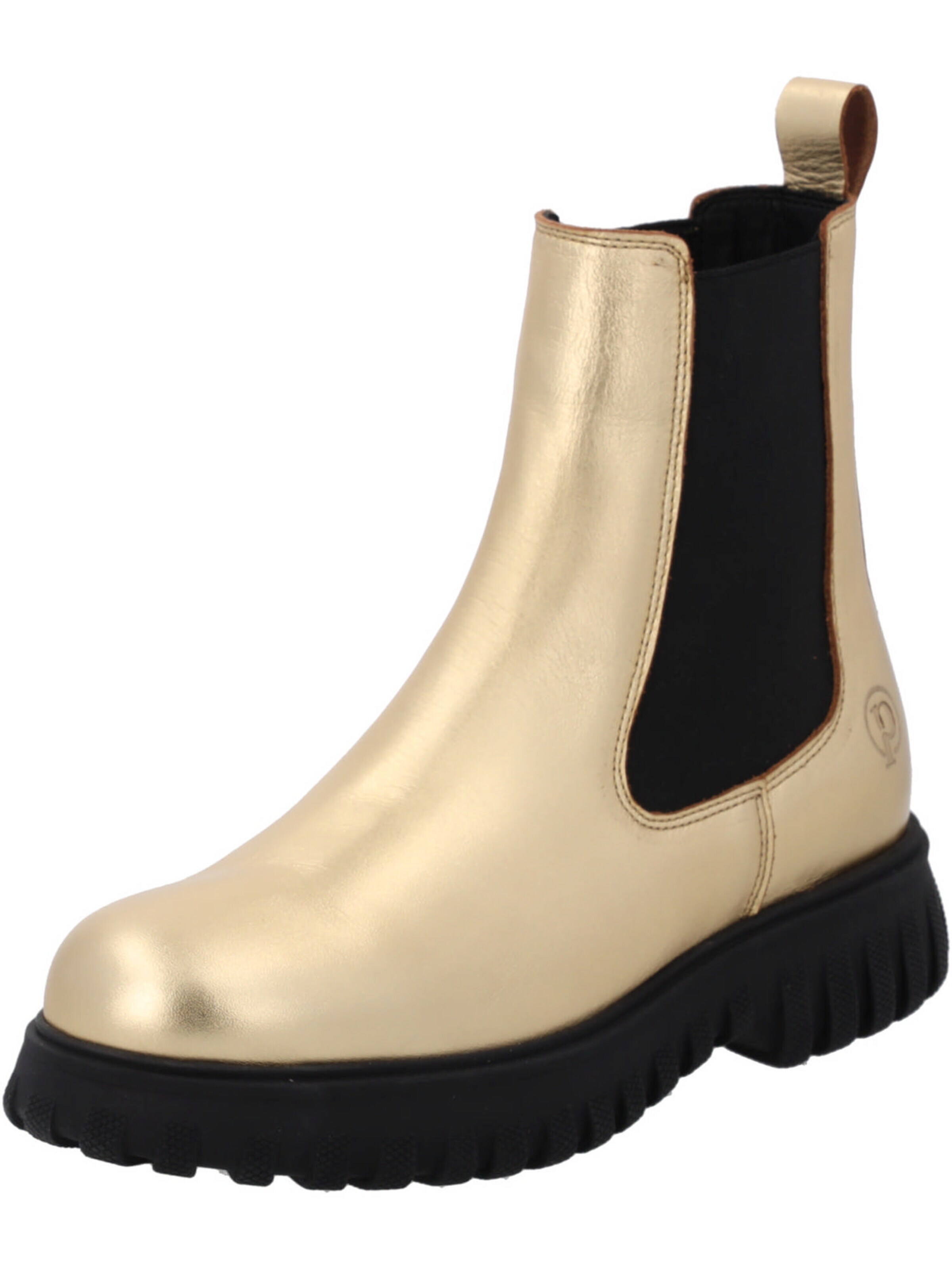 Palado by Sila Sahin Chelsea boots in Goud: voorkant