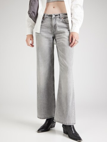 Monki Loose fit Jeans in Grey: front