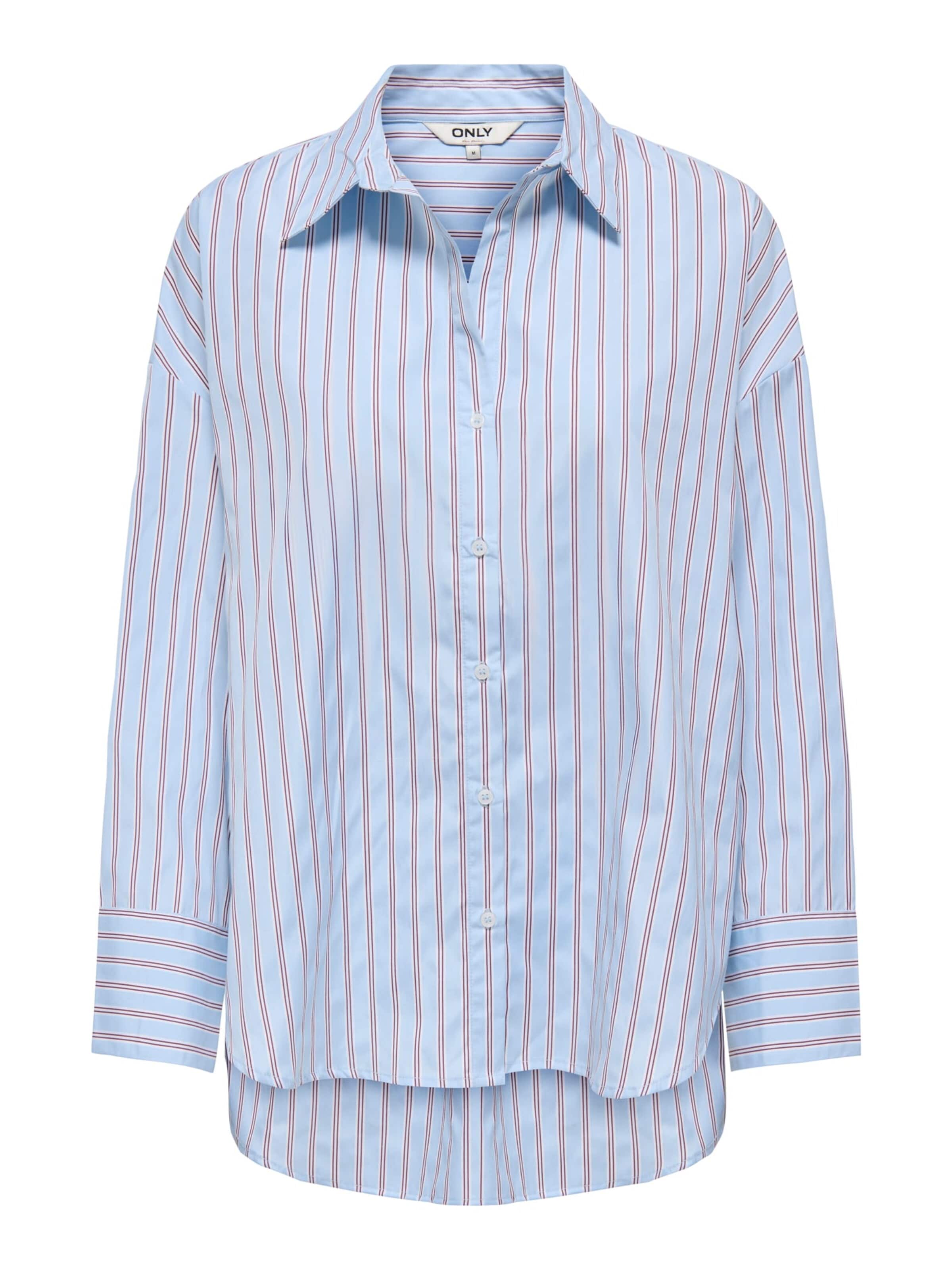 ONLY Blouse 'Oregon' in Blauw: voorkant