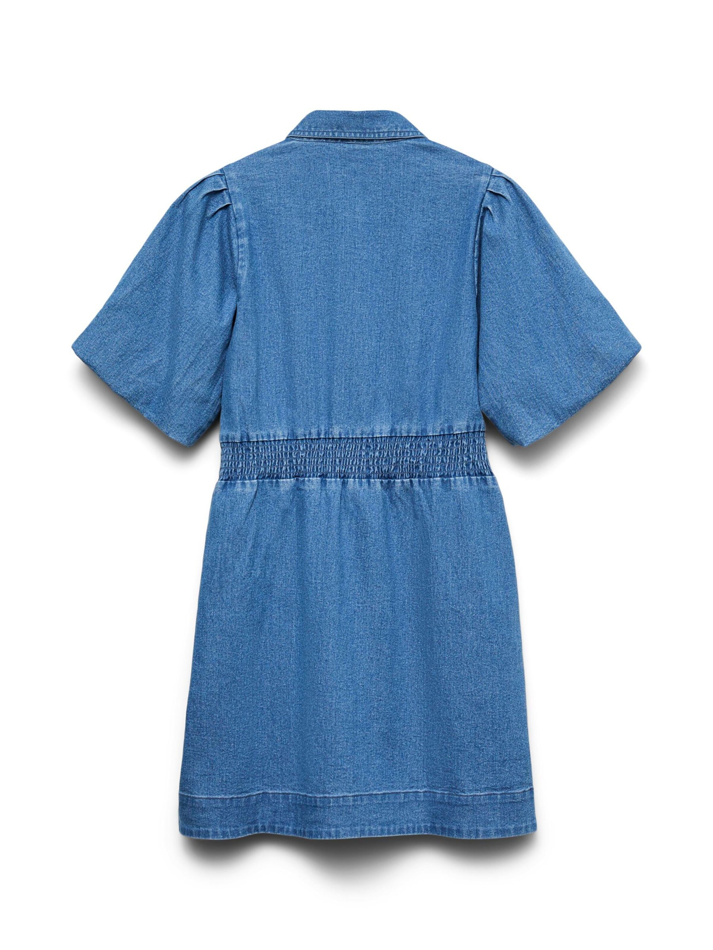 VERO MODA Blousejurk 'VMCASSIDY' in Blauw