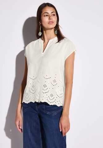 STREET ONE Blouse in White: front