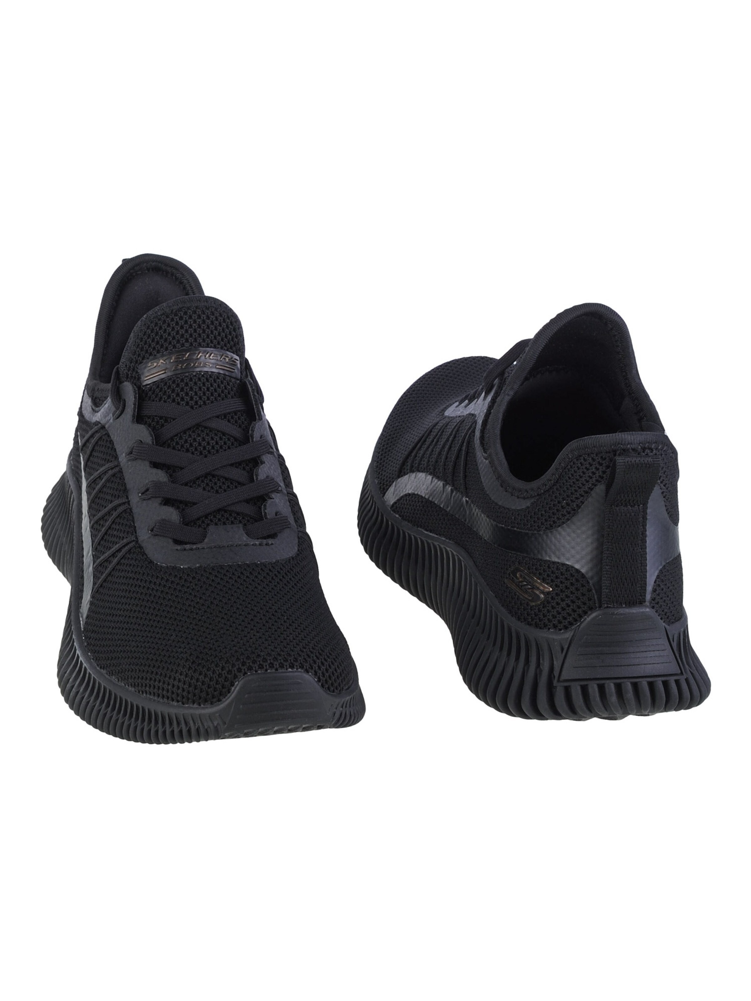 SKECHERS Sneakers laag 'Bobs Geo-New Aesthetics' in Zwart