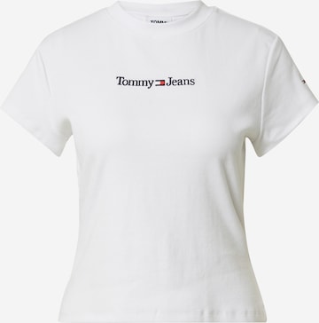 Tommy Jeans T-Shirt in Weiß: predná strana