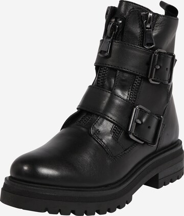 PS Poelman Boots in Zwart: voorkant