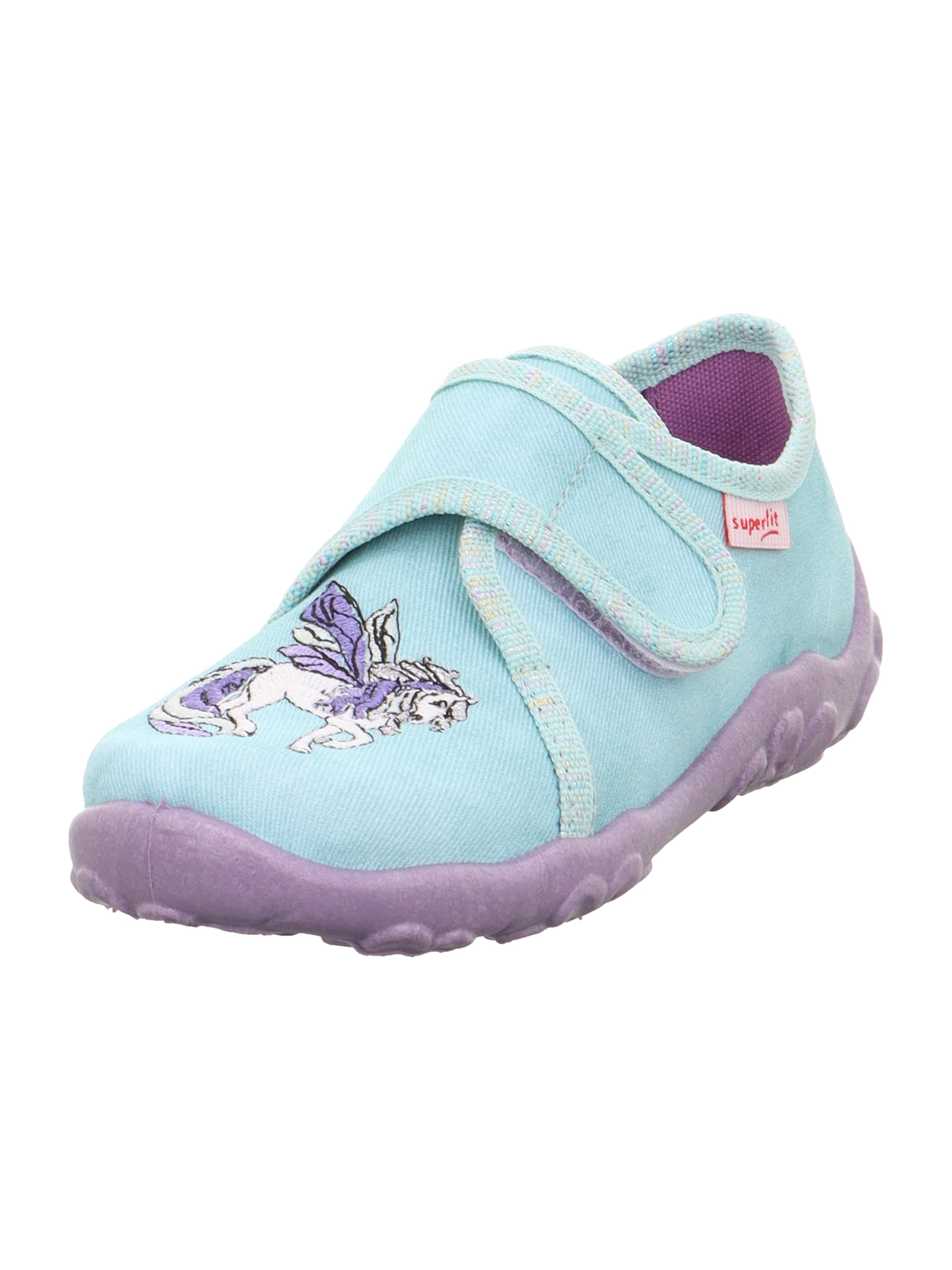 SUPERFIT Huisschoenen 'BONNY' in Groen: voorkant