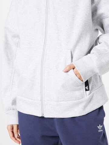 ADIDAS SPORTSWEAR Sportsweatjacke in Grau