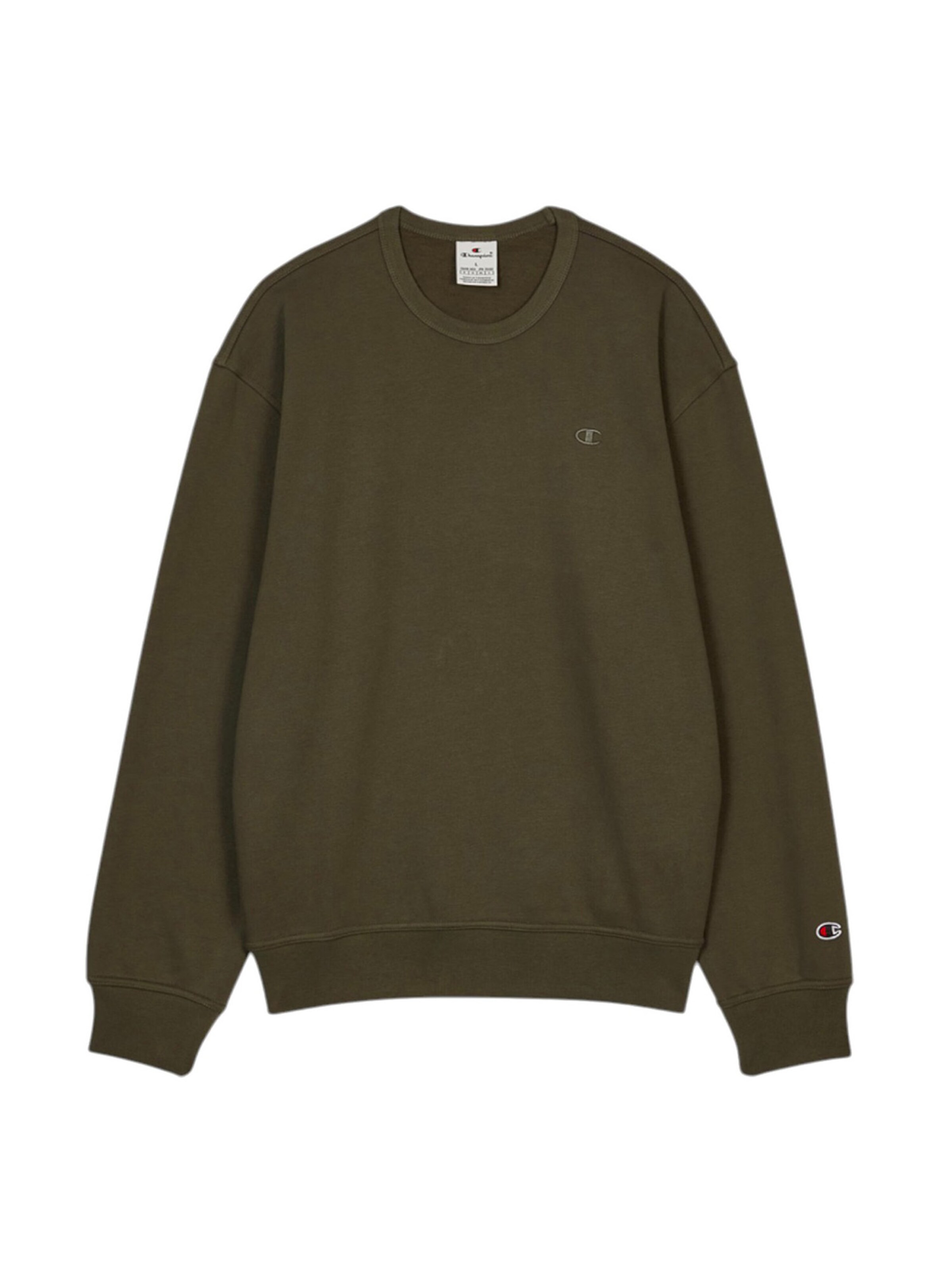 Champion Sweatshirt in Grün: Vorderseite