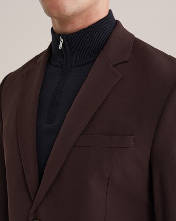 WE Fashion Slim fit Blazer in Brown