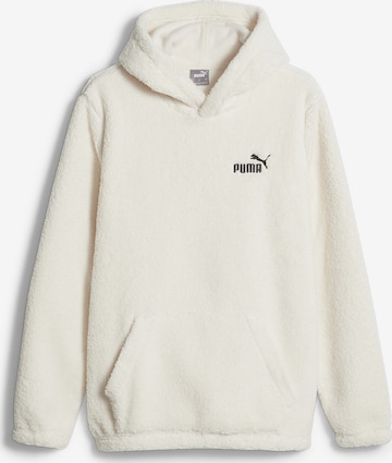 PUMA Sweatshirt 'Essentials' in Wit: voorkant