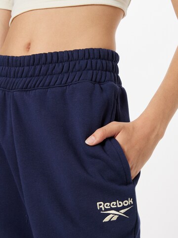 Reebok Tapered Workout Pants in Blue