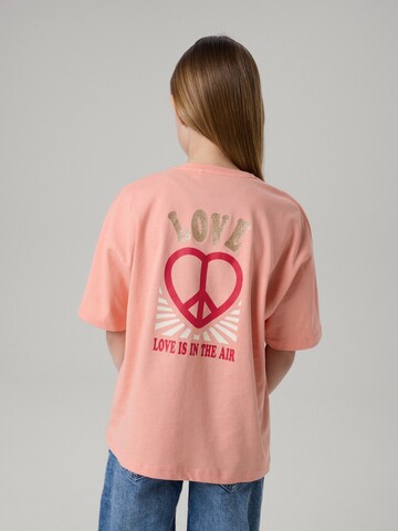 T-Shirt 'NKFKALI' NAME IT en orange : devant