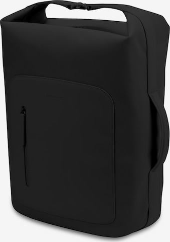 Kapten & Son Backpack 'Osby All Black' in Black: front