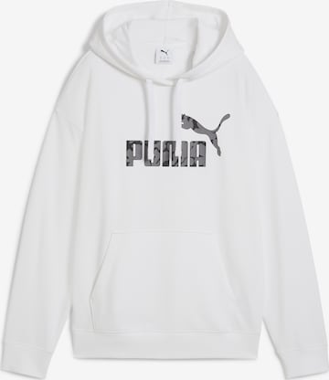 PUMA Sweatshirt 'Ess Nature 2.0' in Weiß: Vorderseite