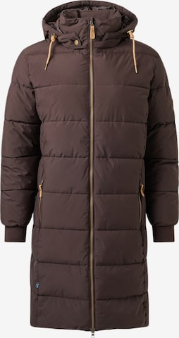 SWEDEMOUNT Zimní parka 'Nordkap' – hnědá: přední strana