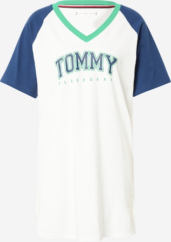 Tommy Hilfiger UnderwearSpavaćica košulja - plava boja: prednji dio