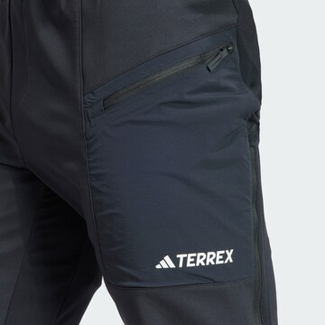 ADIDAS TERREX Slim fit Workout Pants 'Xperior Fast' in Black