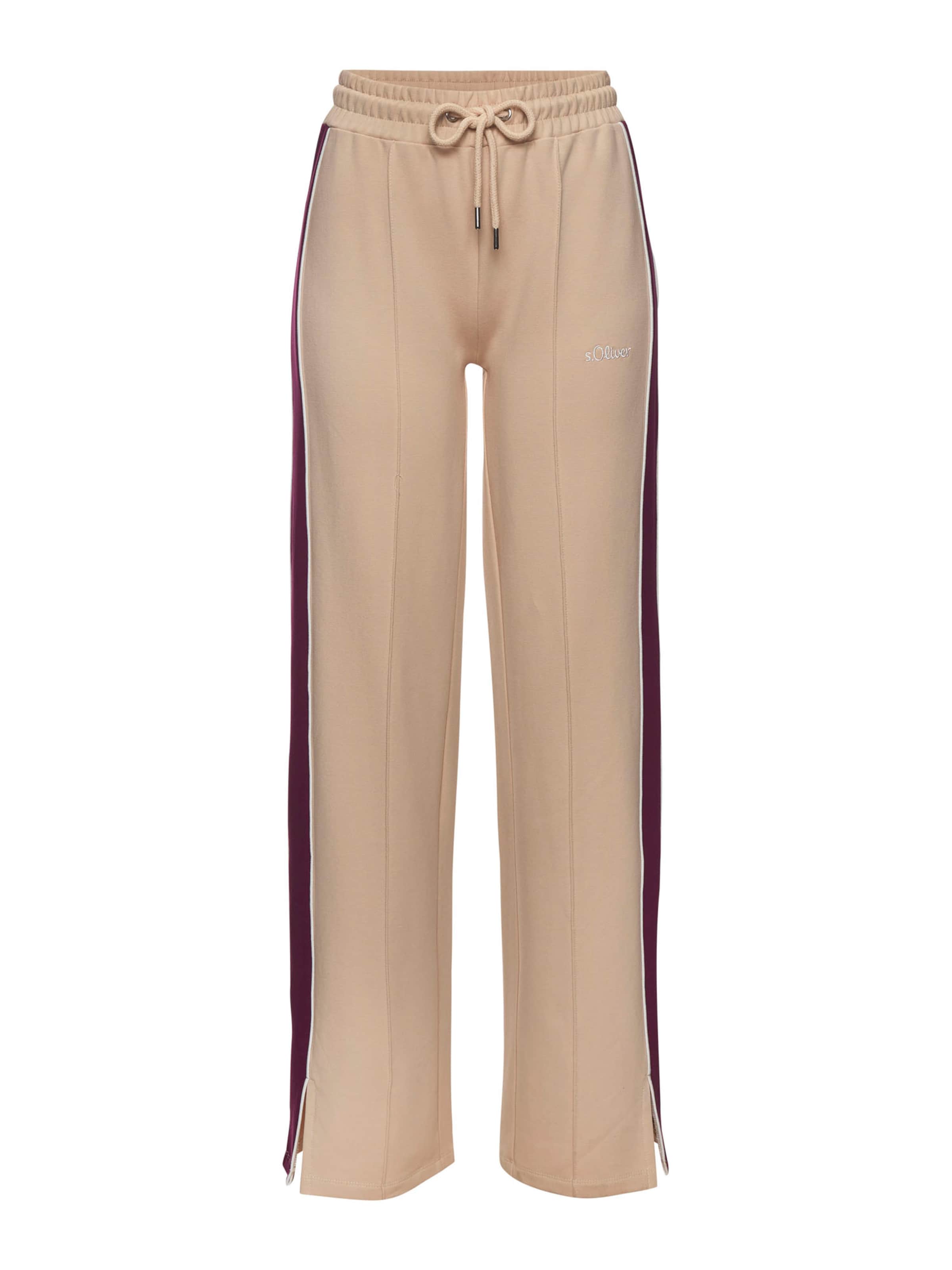 s.Oliver Pants in Beige: front