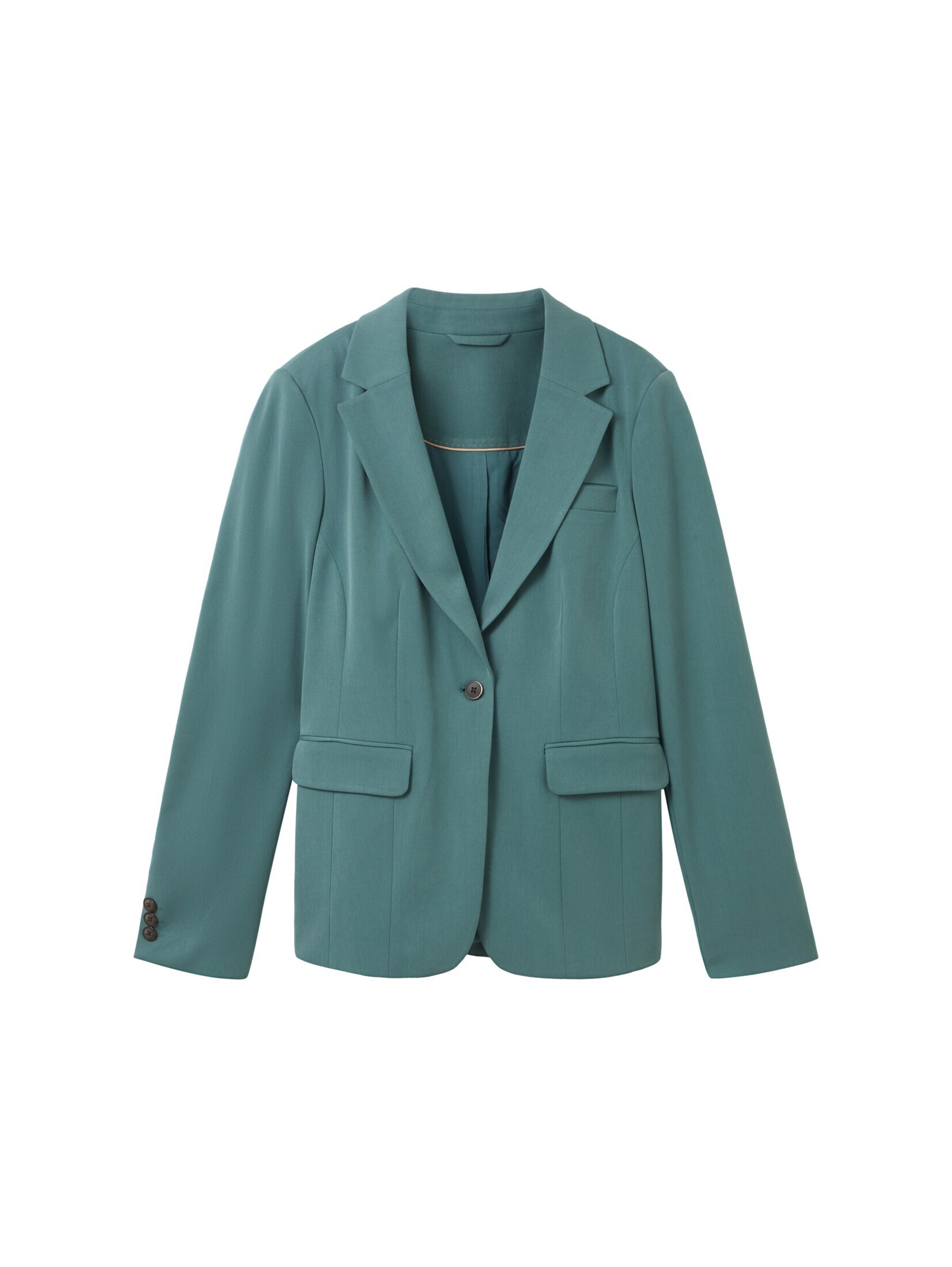 TOM TAILOR Blazer 'Classic' in Grün: Vorderseite