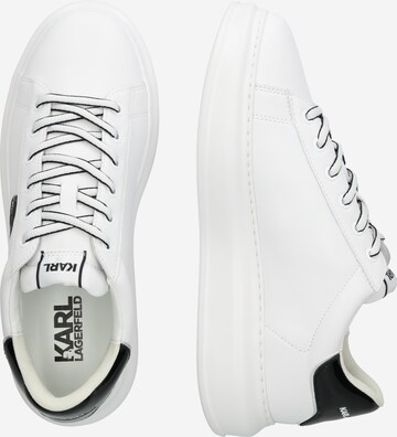 Sneaker low de la Karl Lagerfeld pe alb