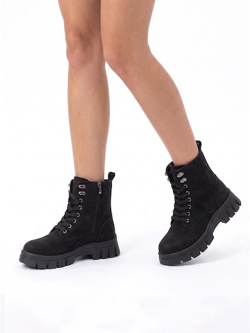 TorWeit Enkellaarsje 'Cool Lace Up Ankle Boots' in Zwart