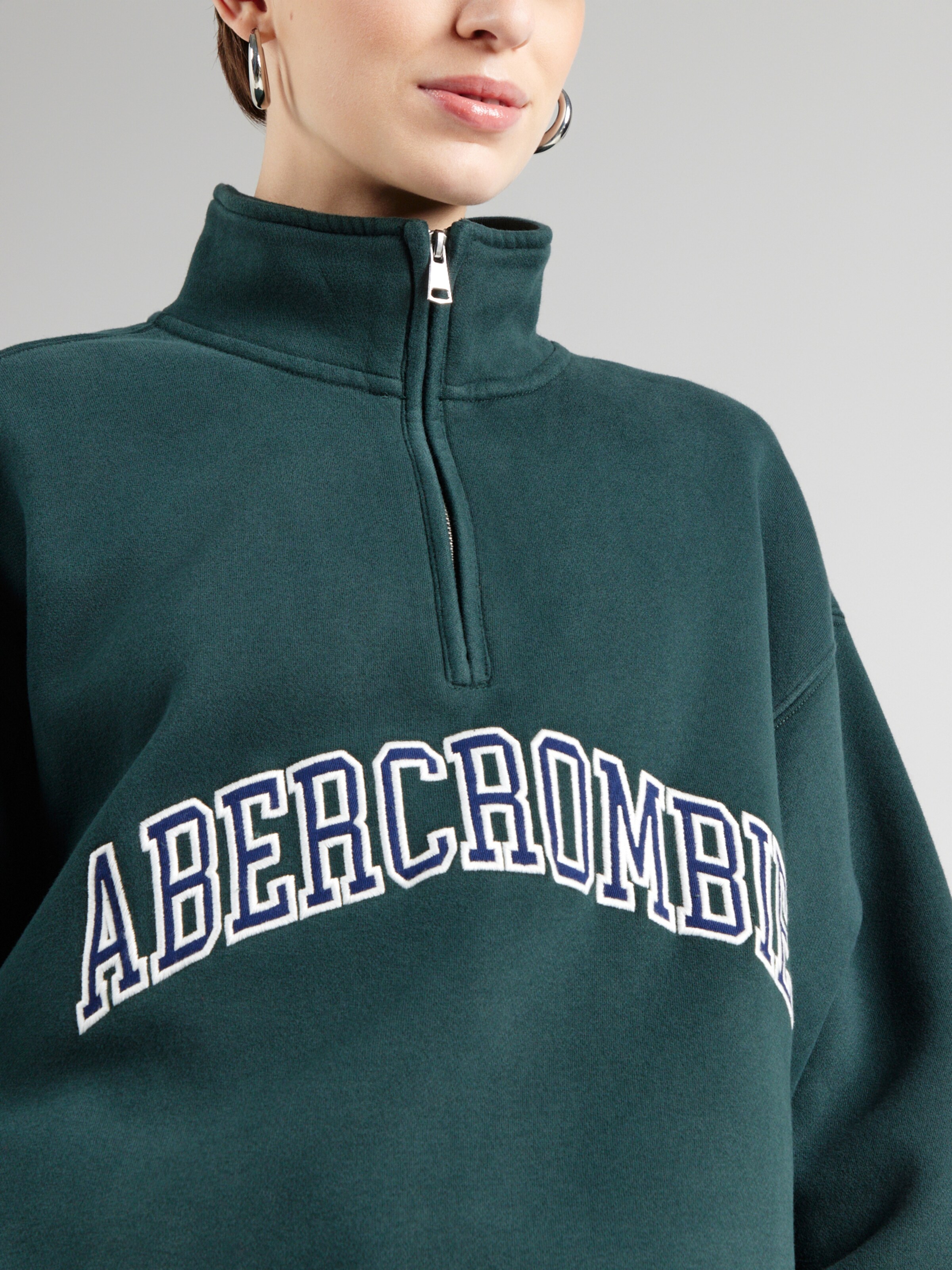 Abercrombie & Fitch Sweatshirt in Dark Green | ABOUT YOU