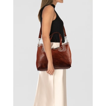 Sac à bandoulière 'Bella' Campomaggi en marron : devant