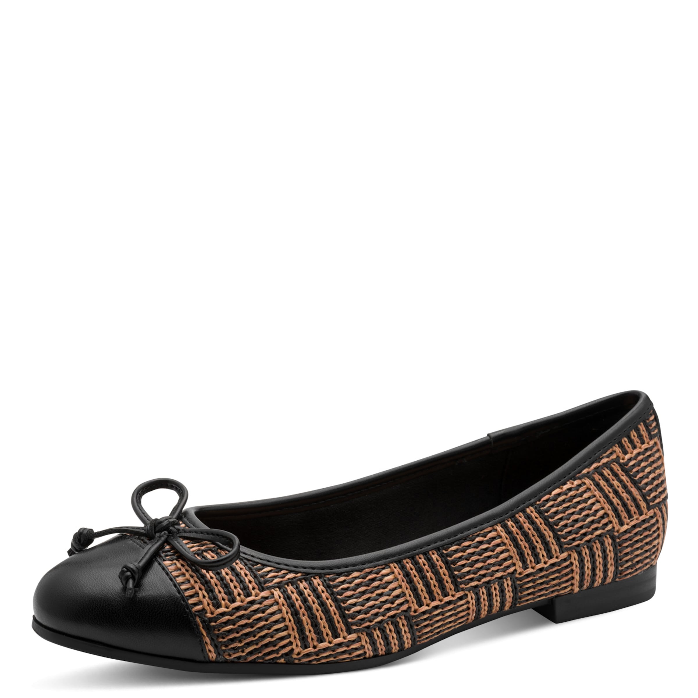 MARCO TOZZI Ballet Flats in Black: front