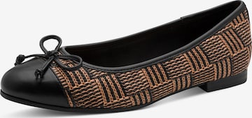 MARCO TOZZI Ballerina in Schwarz: Vorderseite