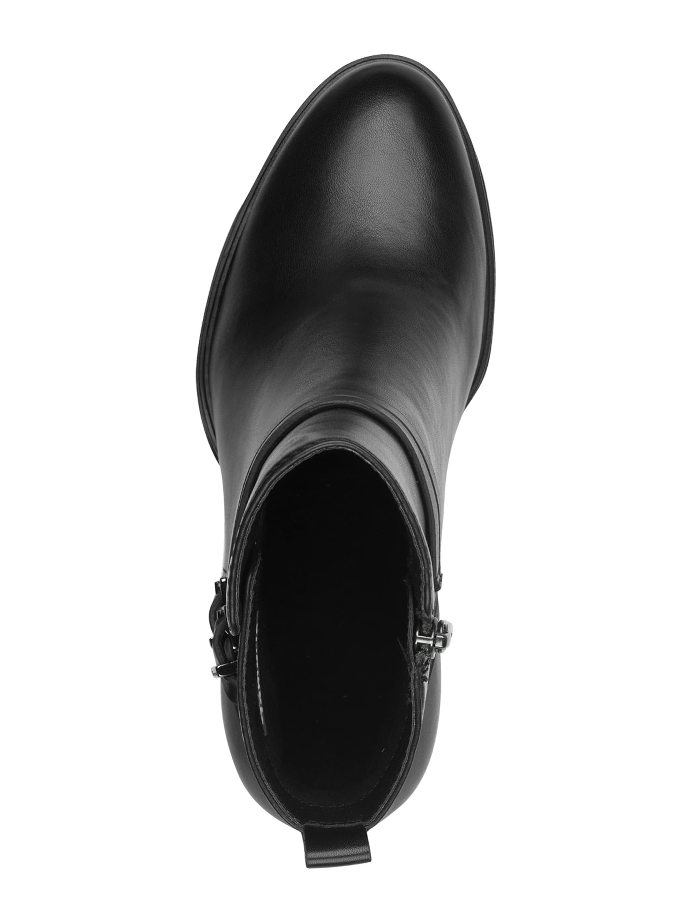 Tamaris Къси ботуши в черно