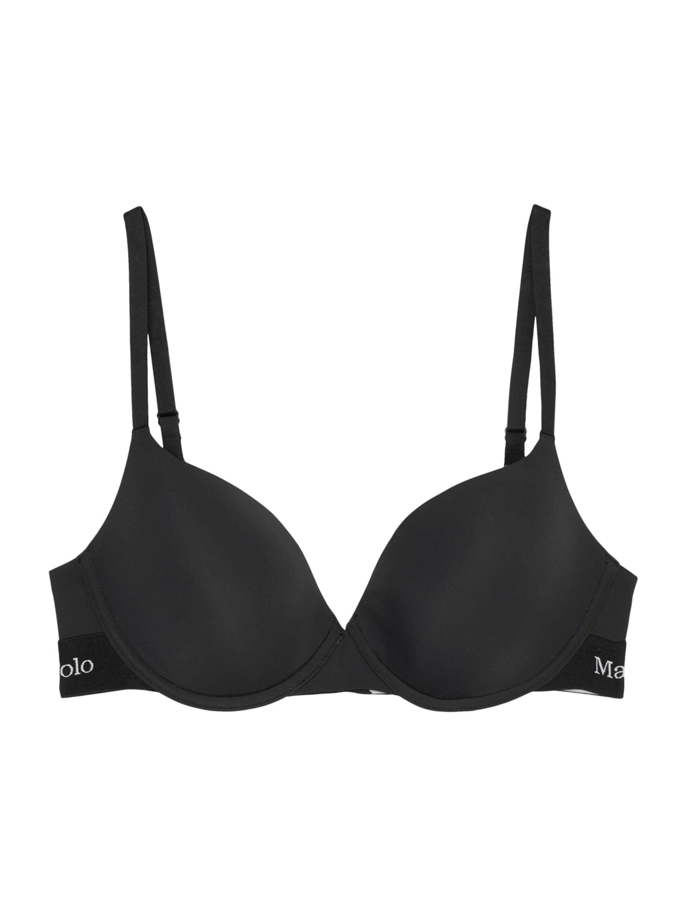 Marc O'Polo Bügel-BH ' Foundation ' in Schwarz: Vorderseite