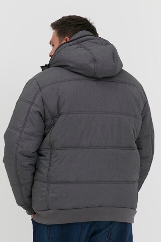 Blend Big Winter Jacket 'BT BORIS' in Grey