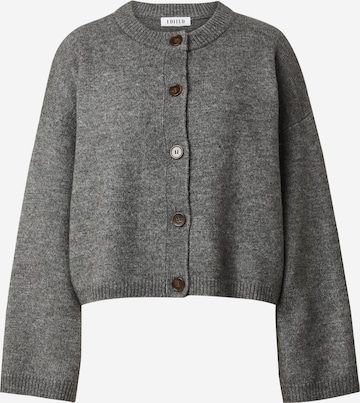 EDITEDKardigan 'Konny' - siva boja: prednji dio