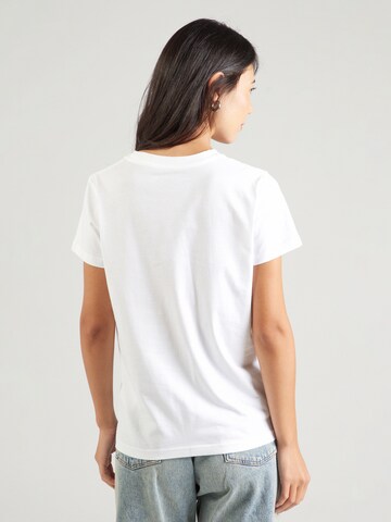 T-shirt Lee en blanc : derrière