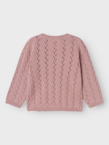 NAME IT Knit cardigan 'NKFBanni' in Pink