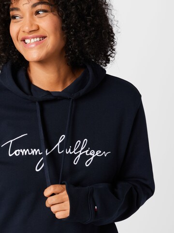 Sweat-shirt Tommy Hilfiger Curve en bleu