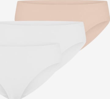 SCHIESSER Boyshorts 'Invisible Light' in Beige: front