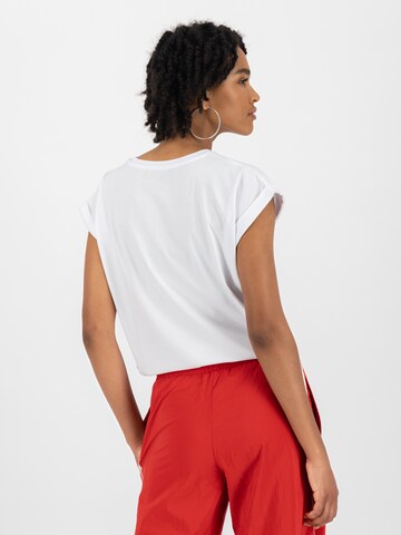 Alife and Kickin - Camiseta 'EnidAK' en blanco