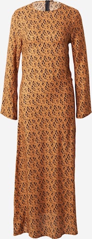 Bizance Paris Dress 'RITA' in Brown: front