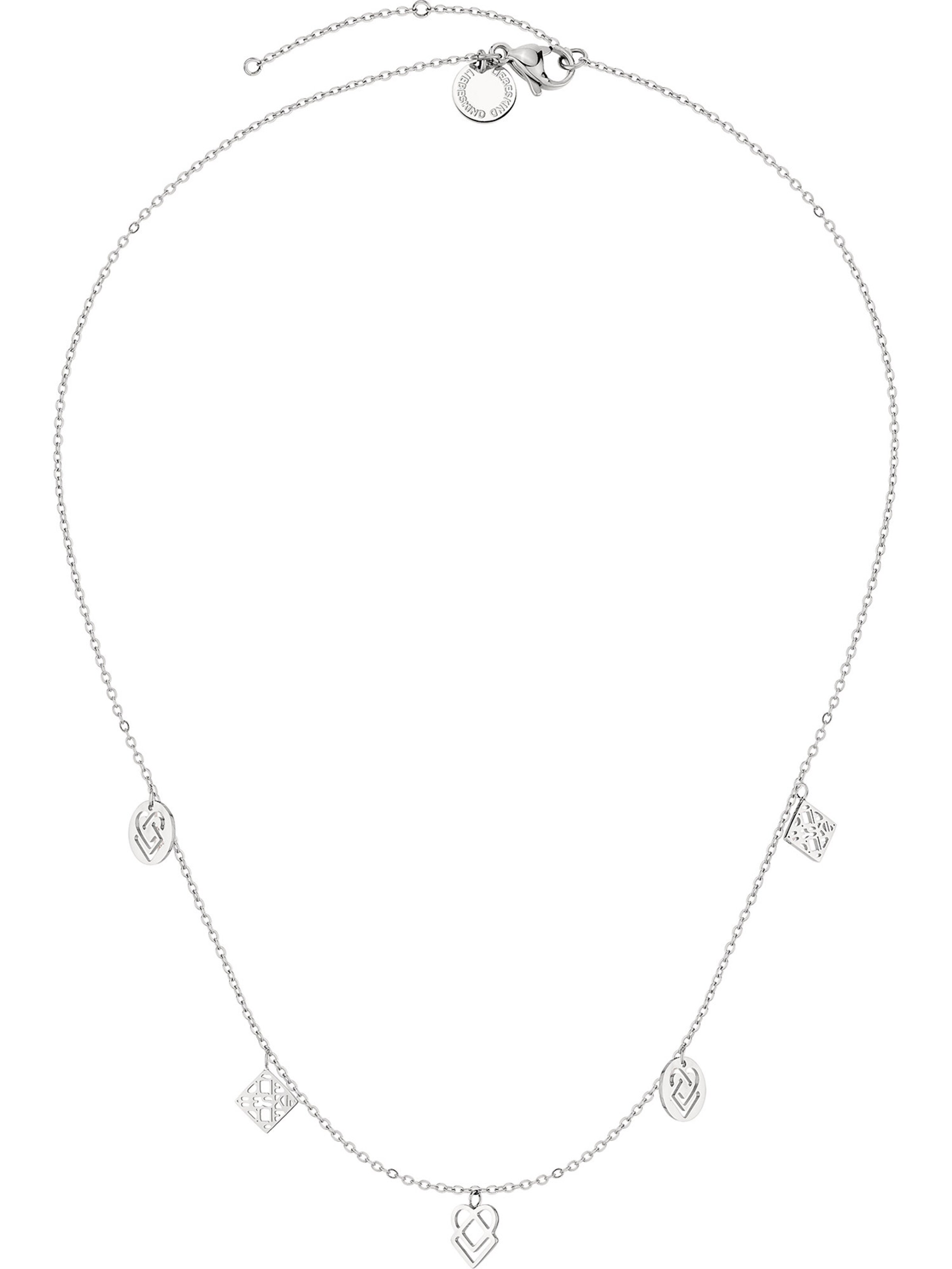 Chaîne Liebeskind Berlin en argent : devant