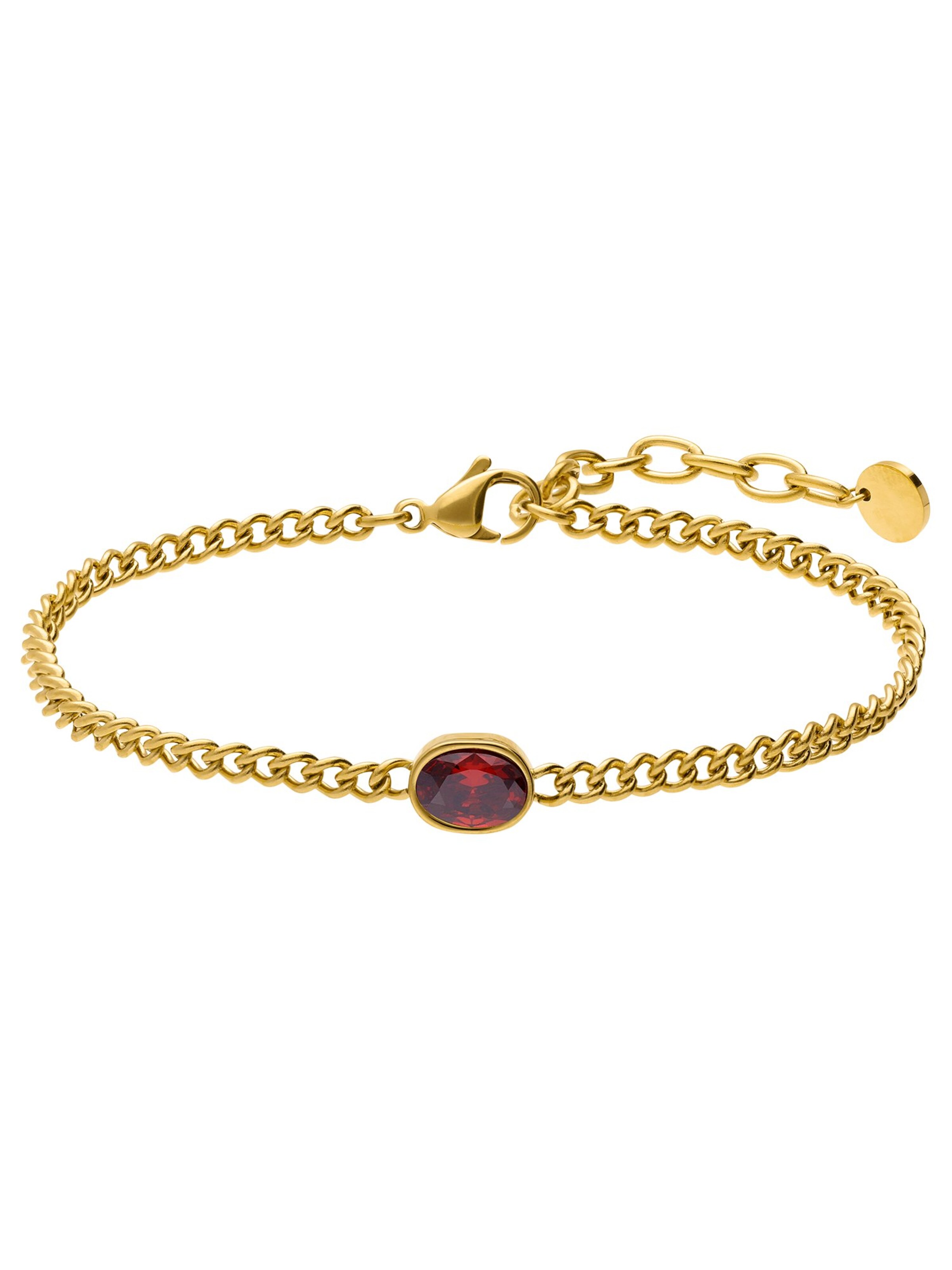 Lucardi Armband in Gold: Vorderseite