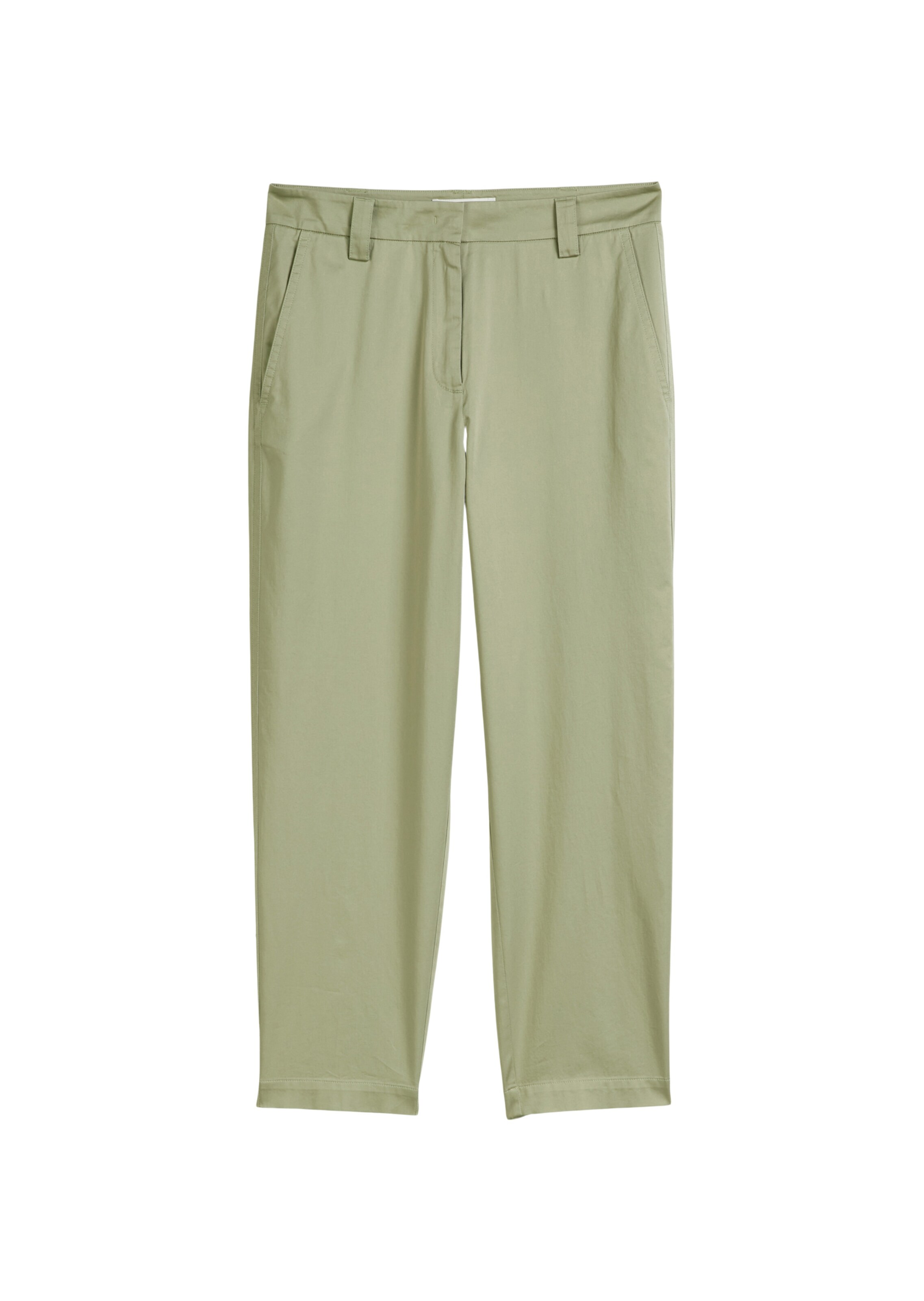 Marc O'Polo Tapered Broek 'Kalni' in Groen: voorkant