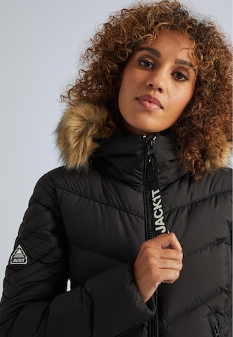 Manteau d’hiver 'Opium' JACK1T en noir