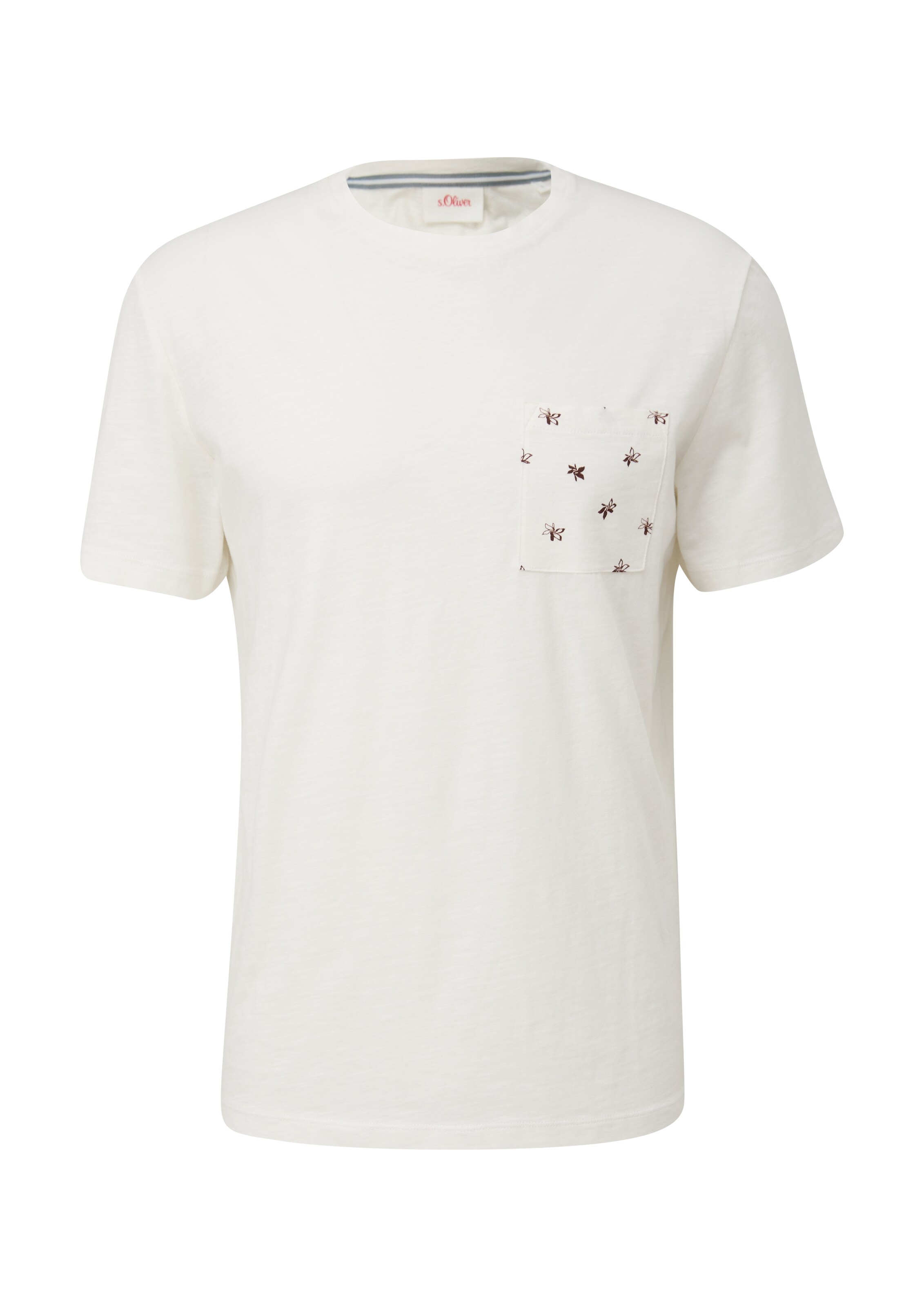 T-Shirt s.Oliver en blanc : devant