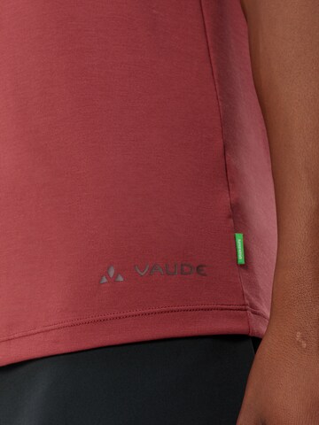 VAUDE Performance shirt 'Gleann II' in Red