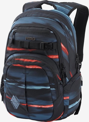 Sac à dos NITRO en bleu : devant