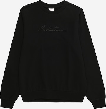 s.Oliver Sweatshirt in Zwart: voorkant