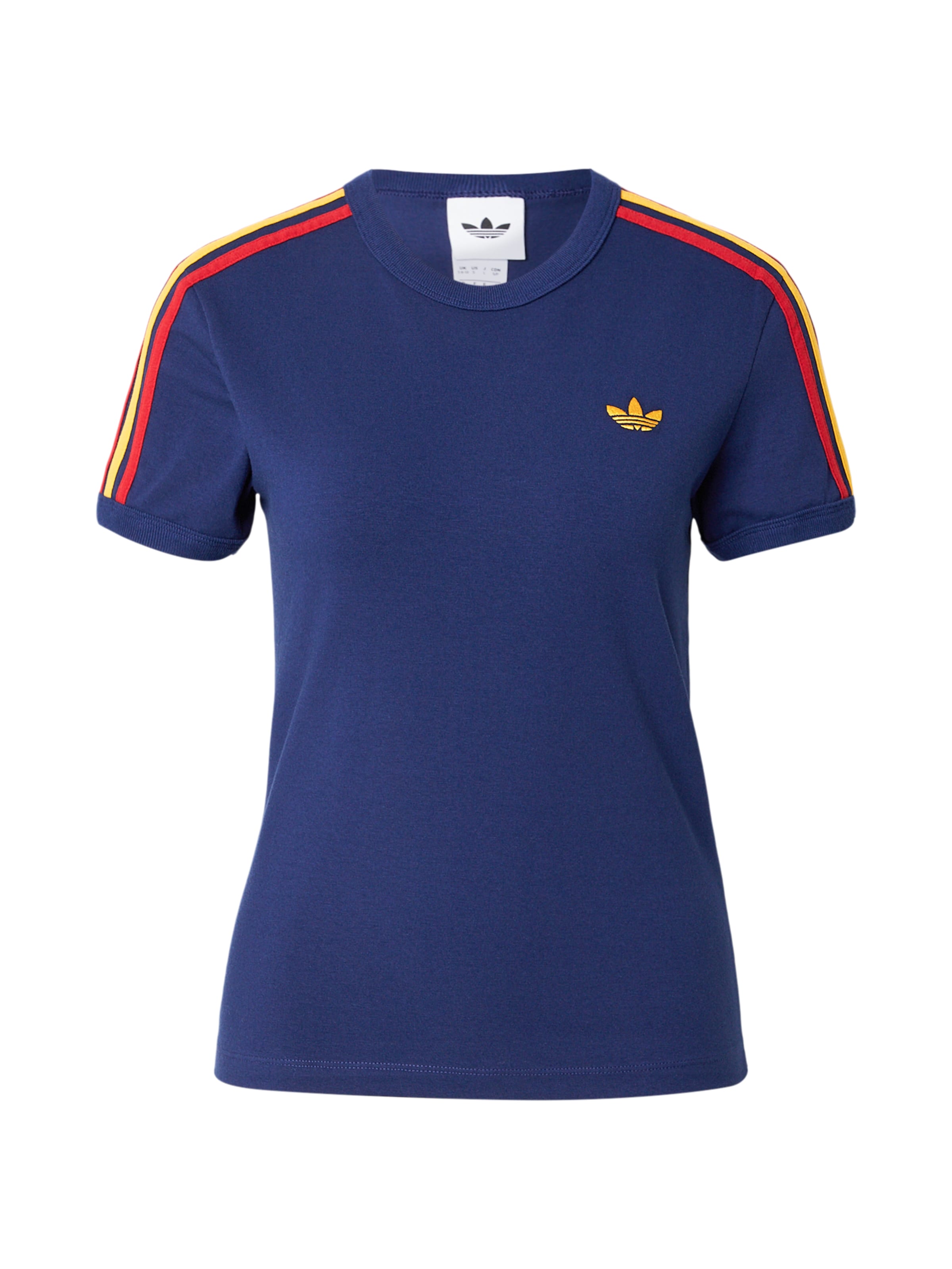 Tricou de la ADIDAS ORIGINALS pe albastru: față